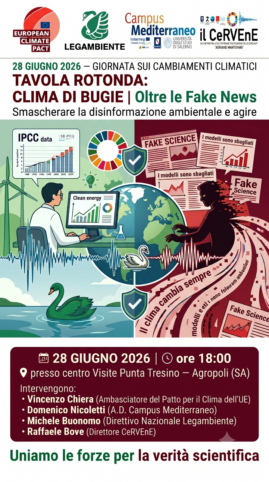 CLIMA DI BUGIE | Oltre le Fake News: Smascherare la disinformazione ambientale e agire